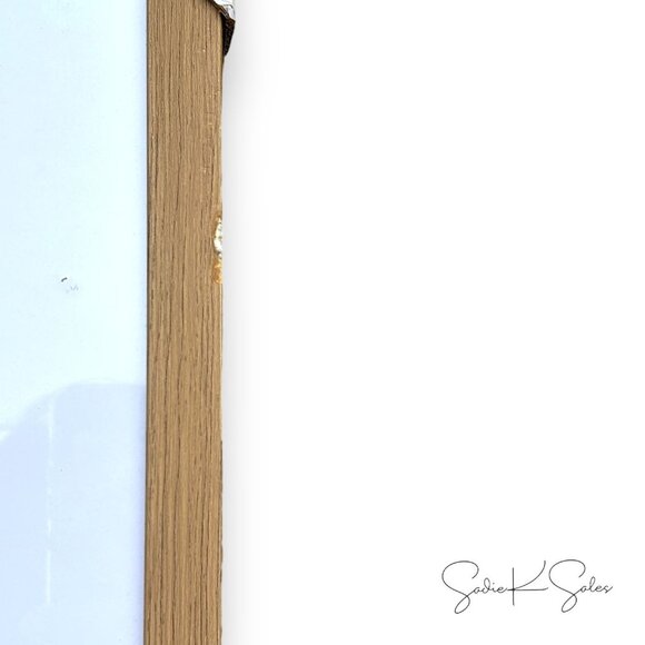 16x20 Criss Cross Bow Embroidered Framed Wall Art – Threshold Studio McGee 2023 - Picture 6 of 6